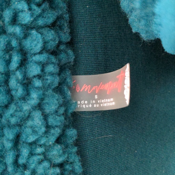 🐻‍❄️Free People Movement Hit the Slopes Printed Pullover Polar Bear Fleece❄️ - Picture 3 of 3